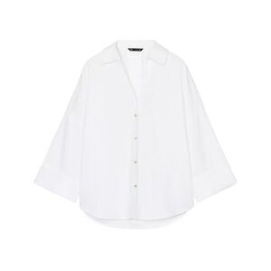 Zara Wide Sleeve Linen Shirt